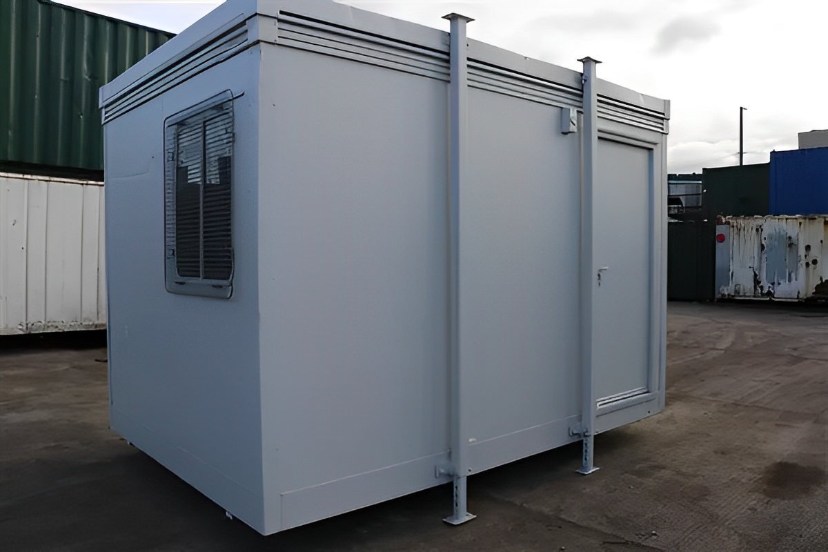 12ft x 8ft Steel Anti-Vandal Office Cabin – photo 3