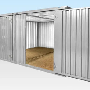 13 ft 1 in x 13 ft 9 in Side-Linked Flat Pack Container Bundle (Galvanized)