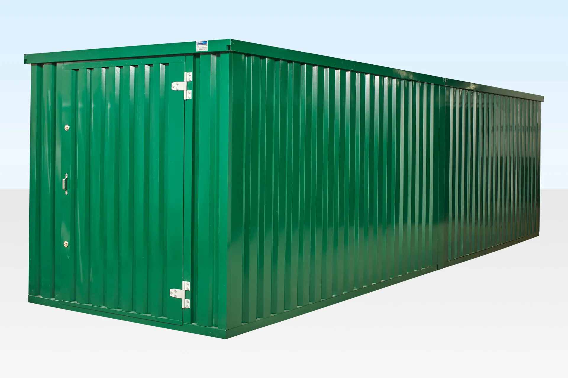 19 ft 8 in x 6 ft 11 in End-Linked Flat Pack Container Bundle (Powder Coated)
