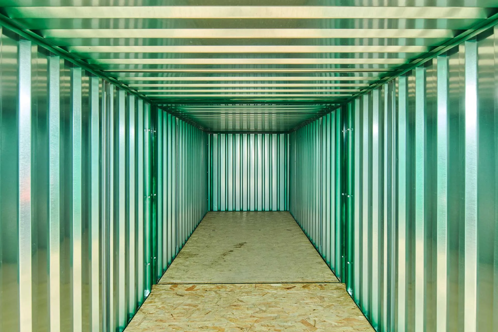 19 ft 8 in x 6 ft 11 in End-Linked Flat Pack Container Bundle (Powder Coated) – photo 2