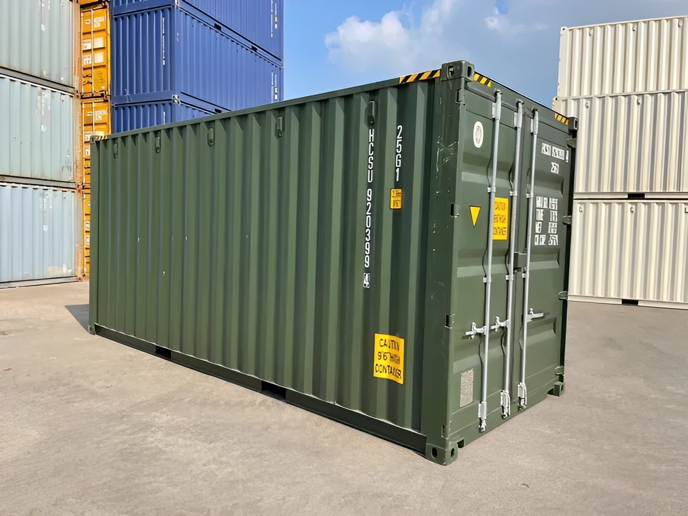 20ft High Cube Container – One Trip (9 ft 6 in High)