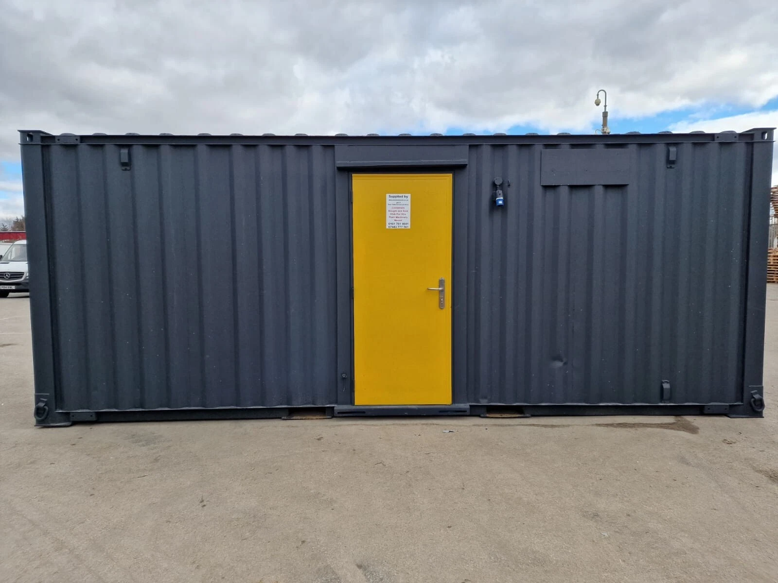 20ft x 8ft Anti-Vandal Office & Break Room