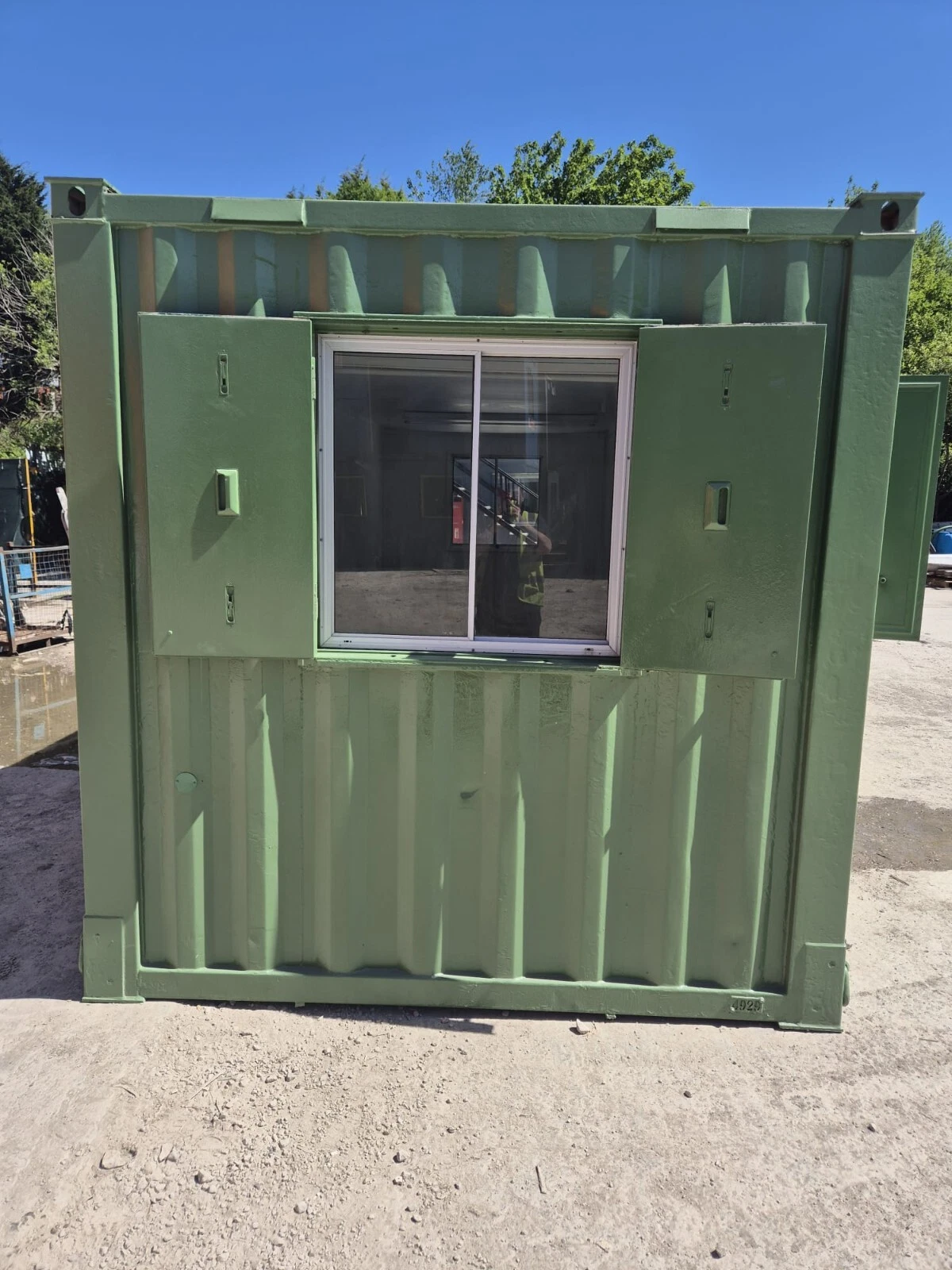 20ft x 8ft Anti-Vandal Open Plan Office (Green) – photo 4