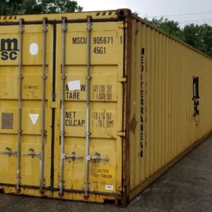 40ft High Cube Shipping Container – Wind & Watertight (Used)