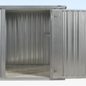 6 ft 7 in Flat Pack Metal Store